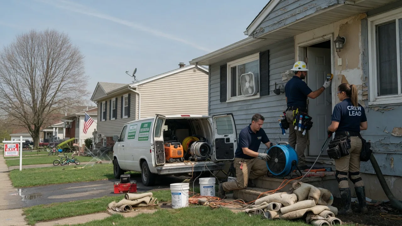 Flood Cleanup in Tahuya, WA near me